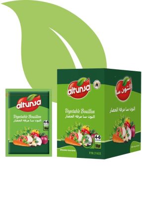 مرق الخضار — بودرة