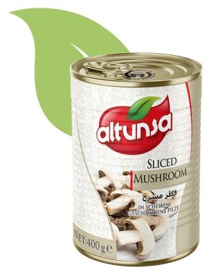 فطر معلب شرائح